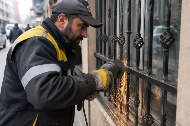 İstanbul Demir Pencere Korkuluğu